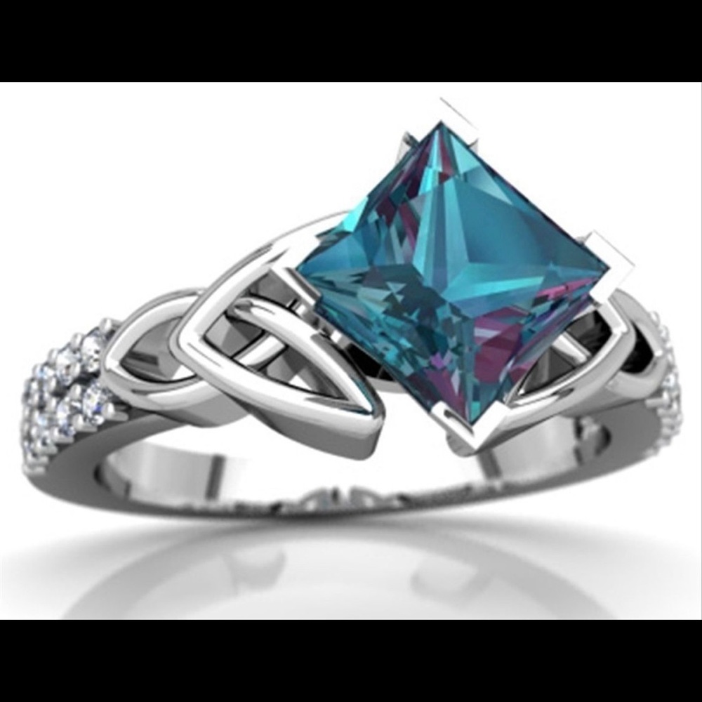 Boho topaz ring - Picture 2 of 6